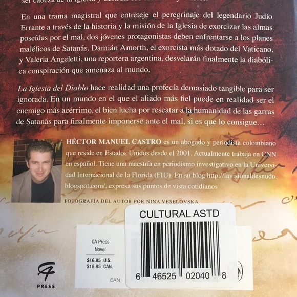 BOOK: La Iglesias Del Diablo by Hector Manuel Castro - Picture 4 of 7